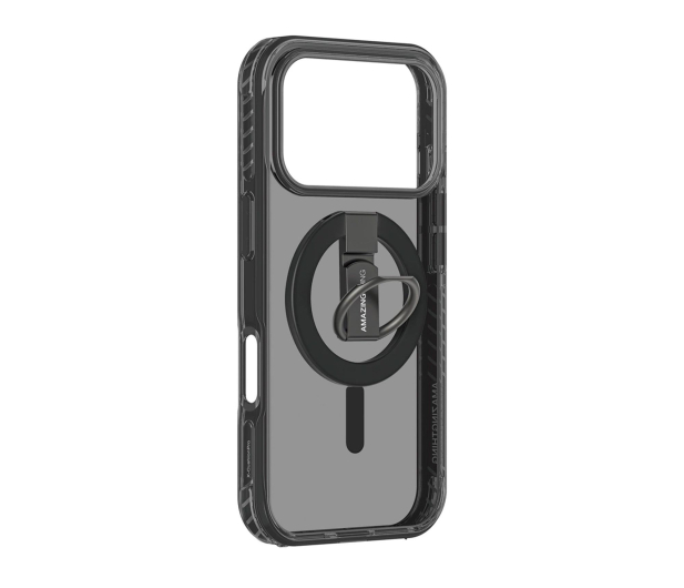 AmazingThing Titan Pro Grip Ring Set iPhone 17 Pro MagSafe czarne - 1483814 - zdjęcie 3